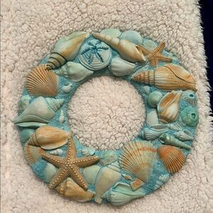 Seashell and Starfish Decorative Wreath
